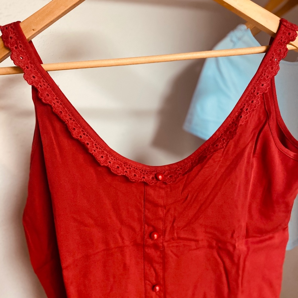 LACE BOHO Tanks ❤️🧡❤️